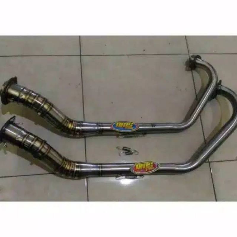 Leher knalpot+adaptor only pnp Vixion Tiger Megapro Satria Verza dll