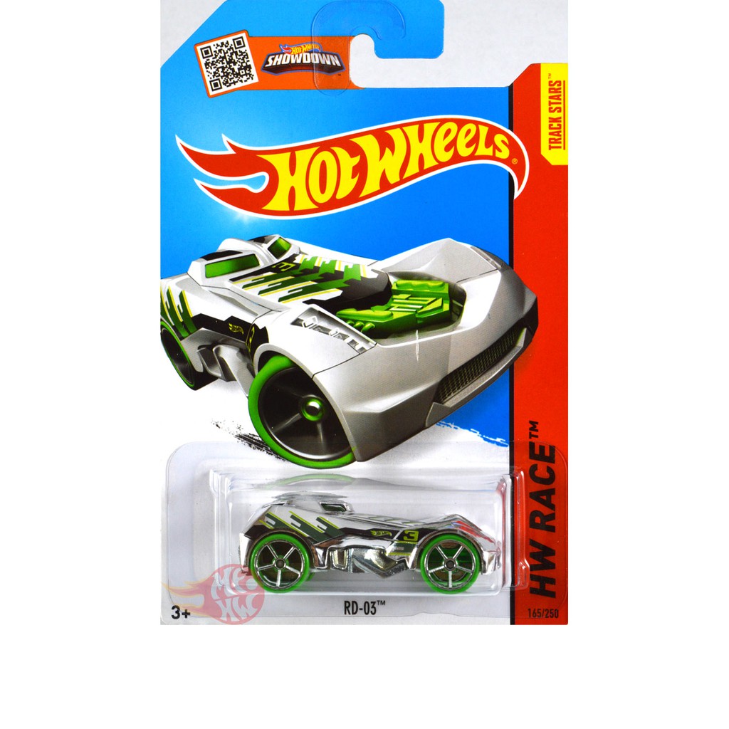 RD - 03 SILVER CHROME Track Stars - HW Hot Wheels Hotwheels