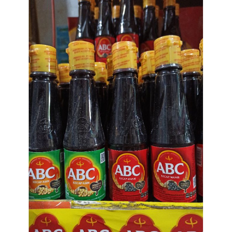 

KECAP ABC BOTOL KECAP ASIN/MANIS 135ml