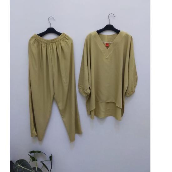 Terlaris.. STELAN RAYON MAMA ROSA POLOS(COD)ONE SET VIRAL/ONE SET KEKINIAN/JUMBO/SET RAYON WANITA TE