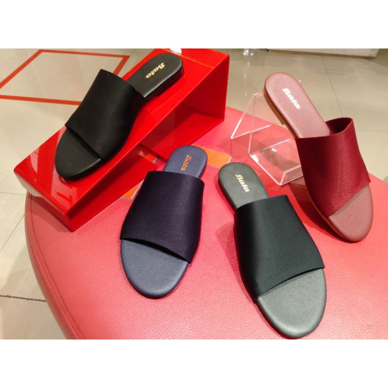 sandal Bata lycra model selop wanita