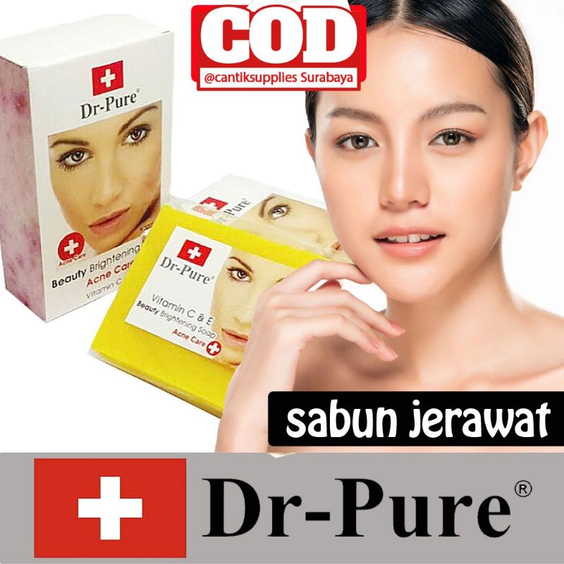 DR PURE ACNE SOAP/SABUN DR PURE ORIGINAL