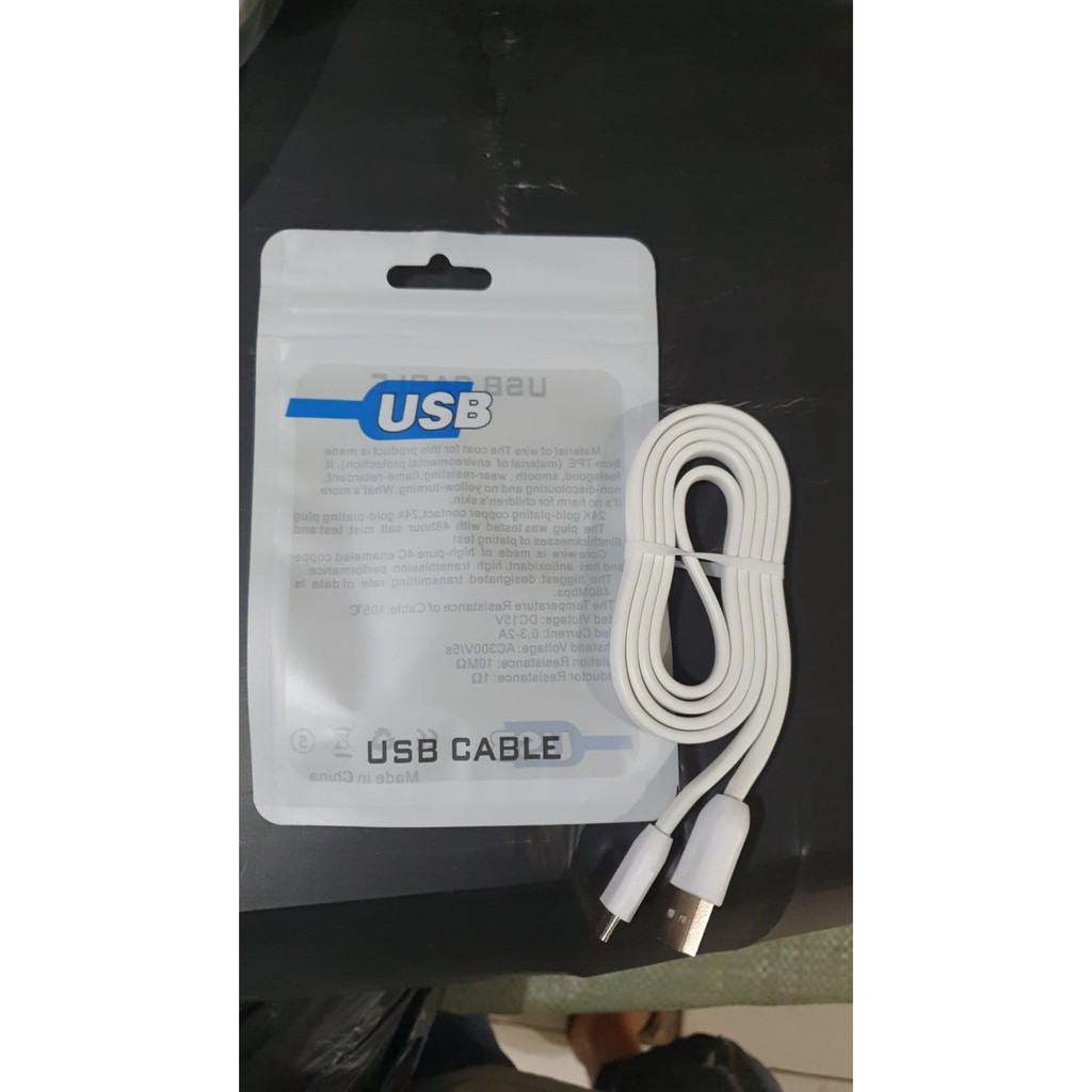 Data Cable INFINIX Micro Usb &amp; Type-C EMBOS Logo Infinix 3A 100cm Fast Charging Kabel Casan