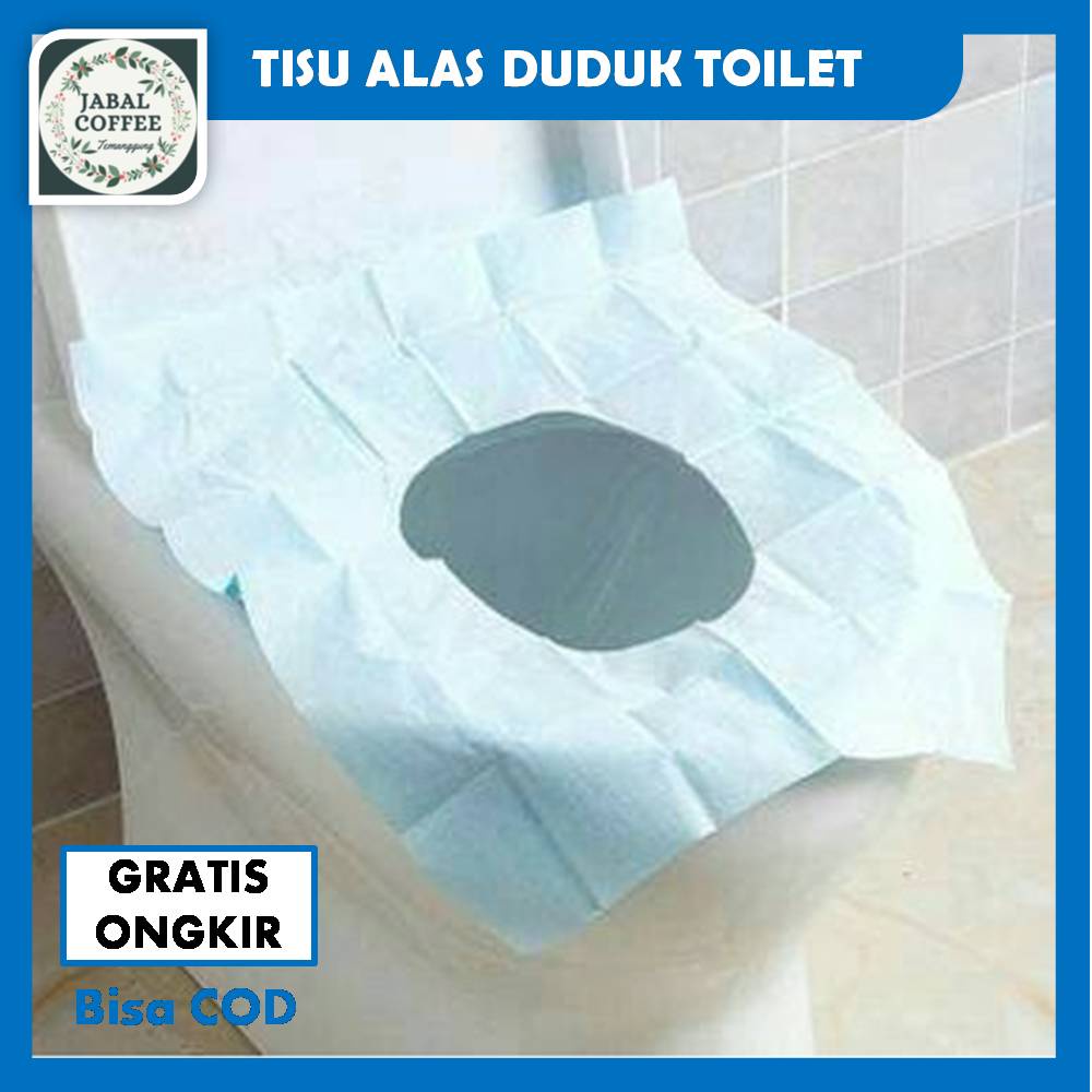 Travel Toilet Seat Cover Disposable / Alas Duduk Kloset Kertas / Alas Duduk Kloset J136