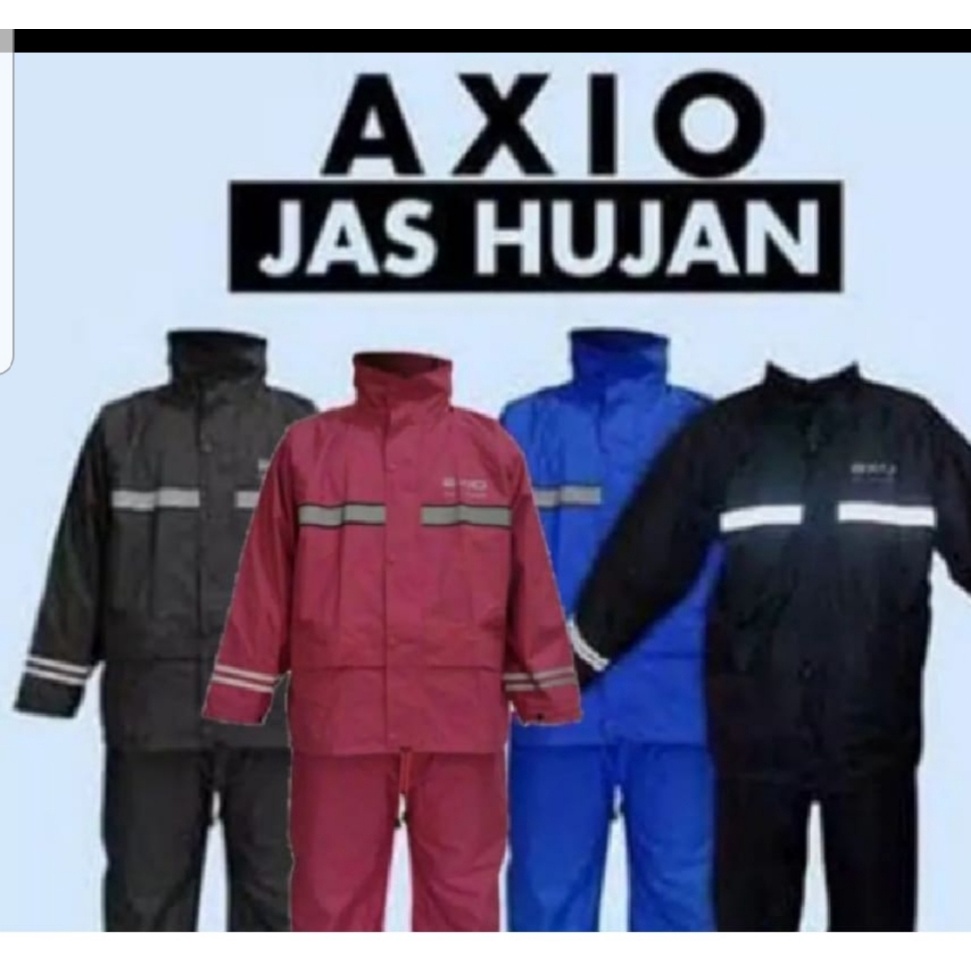 JAS HUJAN JAKET CELANA AXIO 882 ( Merk AXIO 100% ORIGINAL )