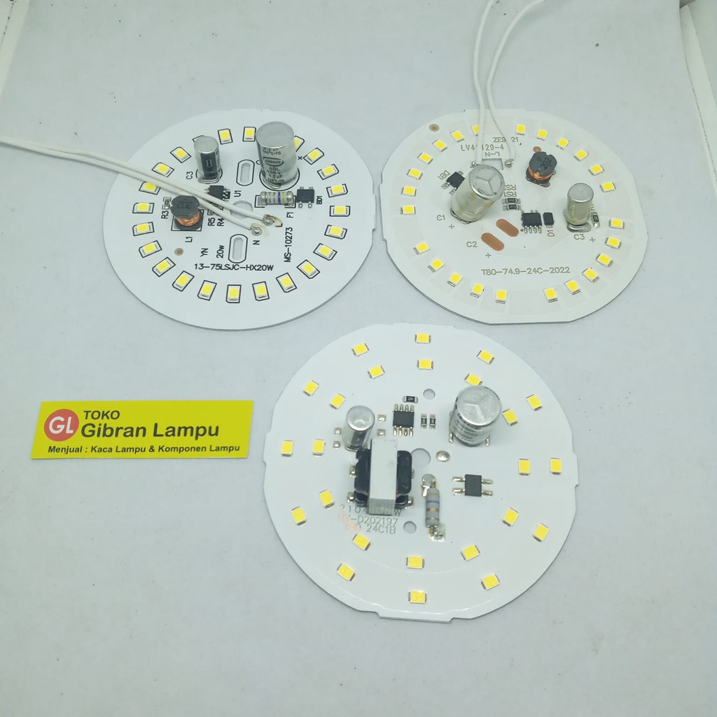 PCB Mata Lampu LED 20w Tanpa Driver - Mata LED AC Langsung 220V (BM)