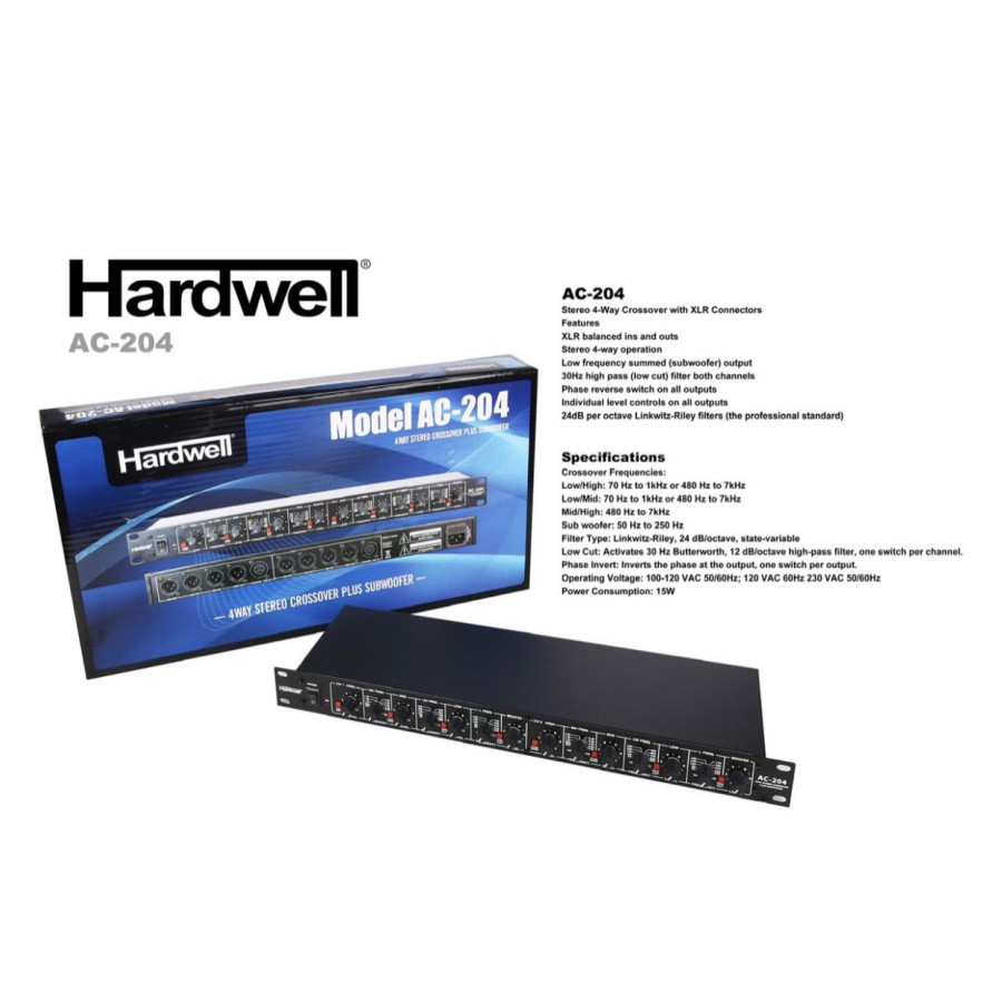 Crossover hardwell ac 204 original