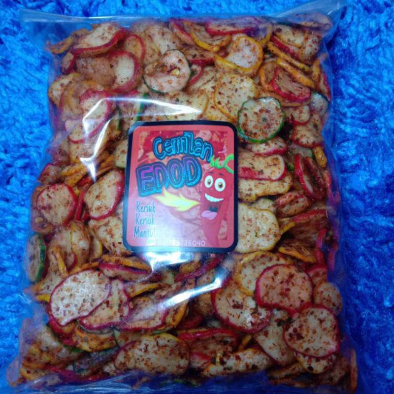 

SEBLAK KERING / KRUPUK BANTET DAUN JERUK 500g