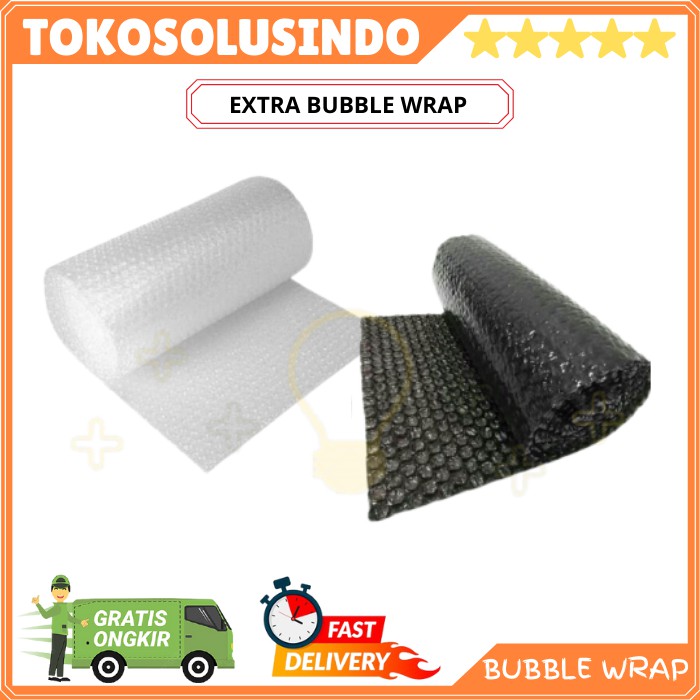 

Extra Bubble Wrap / Tambahan Extra Packing Warna Random