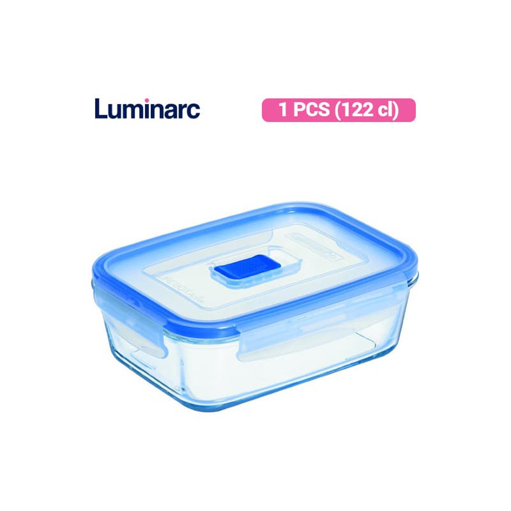 Luminarc Penyimpan Makanan PureBox Active Rect 122 - pcs