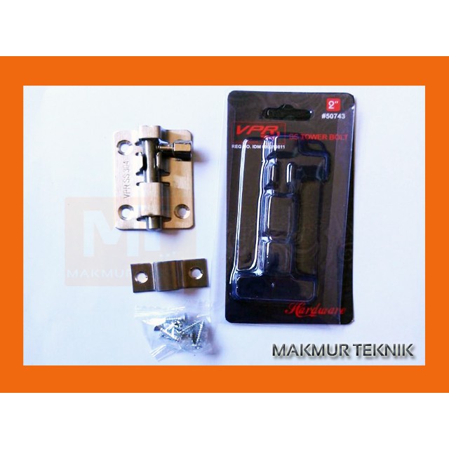 Grendel 2 inch Slot Pintu slot jendela