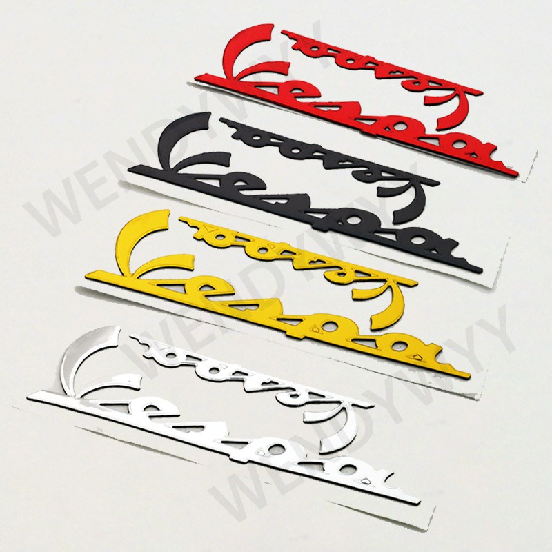 Stiker Logo Motor 3D Untuk Piaggio VESPA Semua Model GTS GTV LX LXV Sprint Primavera 150 125 250 300