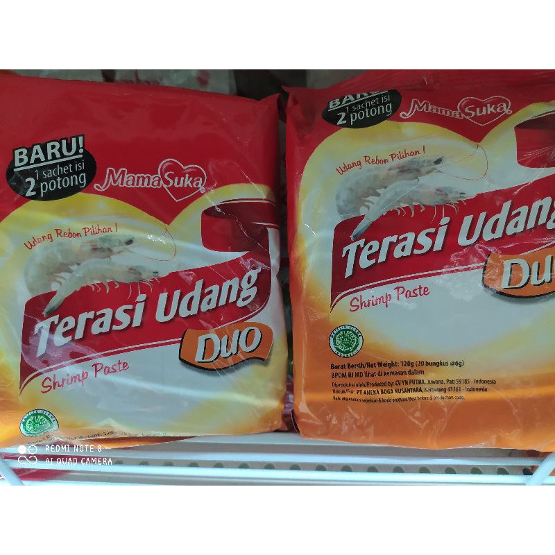 

Mama Suka Terasi Udang Duo 120 gram