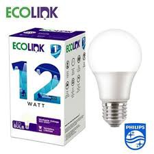 Ecolink Led Bulb 12 Watt Putih / Kuning