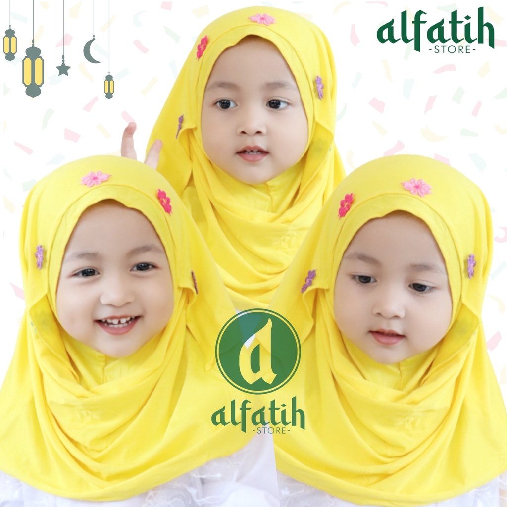 ALFATIH STORE / JILBAB ANAK PASTAN RENDA MELATI/ Jilbab Murah / HIJAB ANAK / HIJAB BAYI KERUDUNG COD / Kerudung Anak Jilbab Hijab Anak Bayi Perempuan / pastan baby / hijab anak / Jilbab Anak bayi Usia 0-3 Tahun Bahan Jersey Premium Nyaman Di Pakai