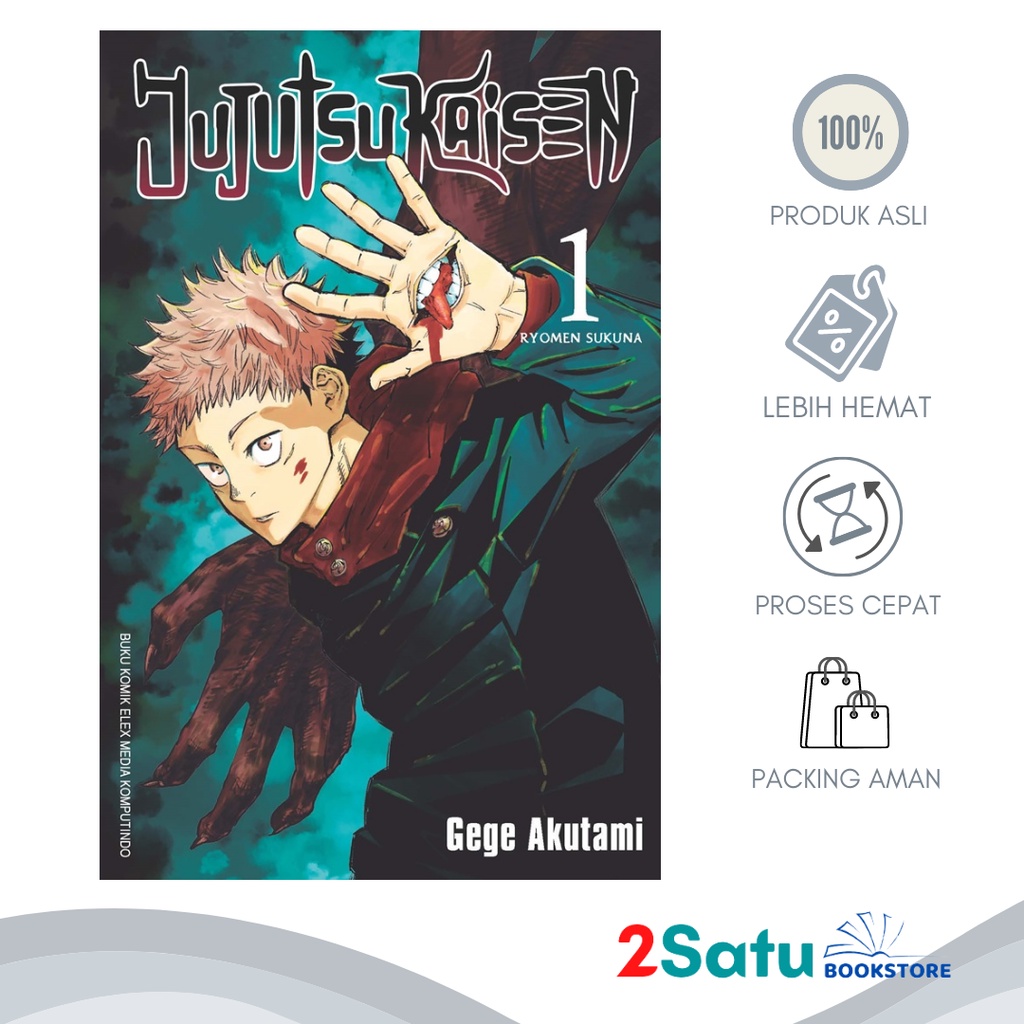 Komik Jujutsu Kaisen 01 - Gege Akutami