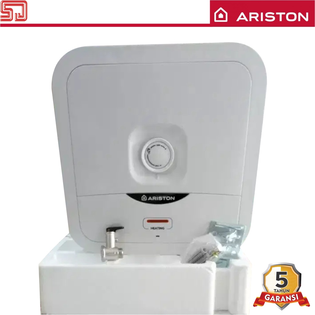 Ariston Andris 2 AN2 B 10 liter 150W Low Watt Rendah Water Heater Pemanas Air