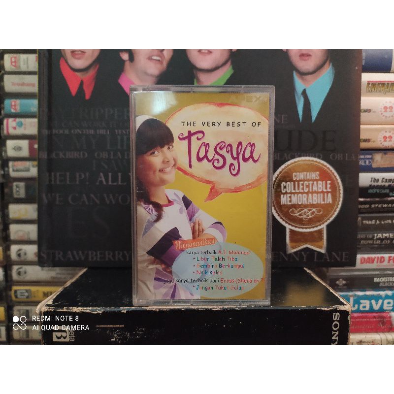 Kaset Pita : THE VERY BEST OF TASYA.