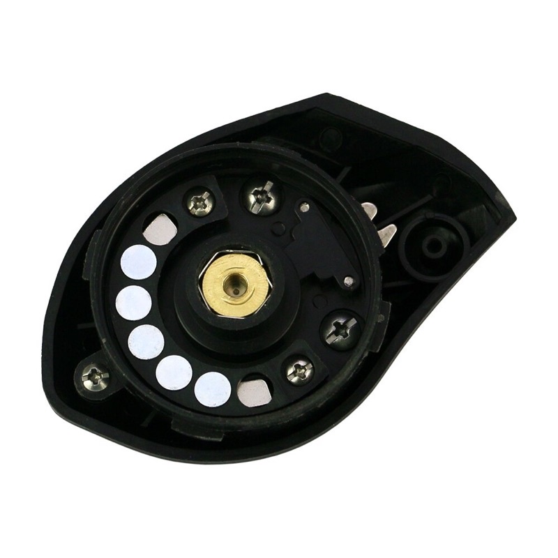 YUMOSHI Reel Pancing Baitcasting 18+1 Ball Bearing 7.2:1 Left Hand - AK201 - Black