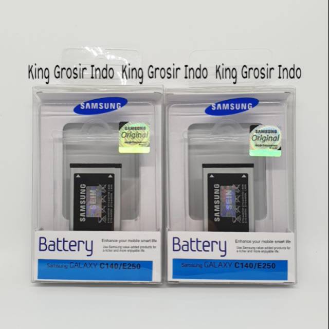 dc88 - Baterai Samsung Galaksi C140 E250 E1272 C3303 E1195 Champ Bronx Original SEIN 100% Battery