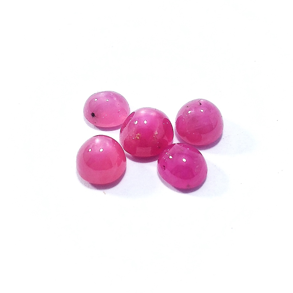 Batu Natural Permata Ruby Star HQ Minimalis