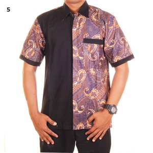 Kemeja Hem Batik Wisnu