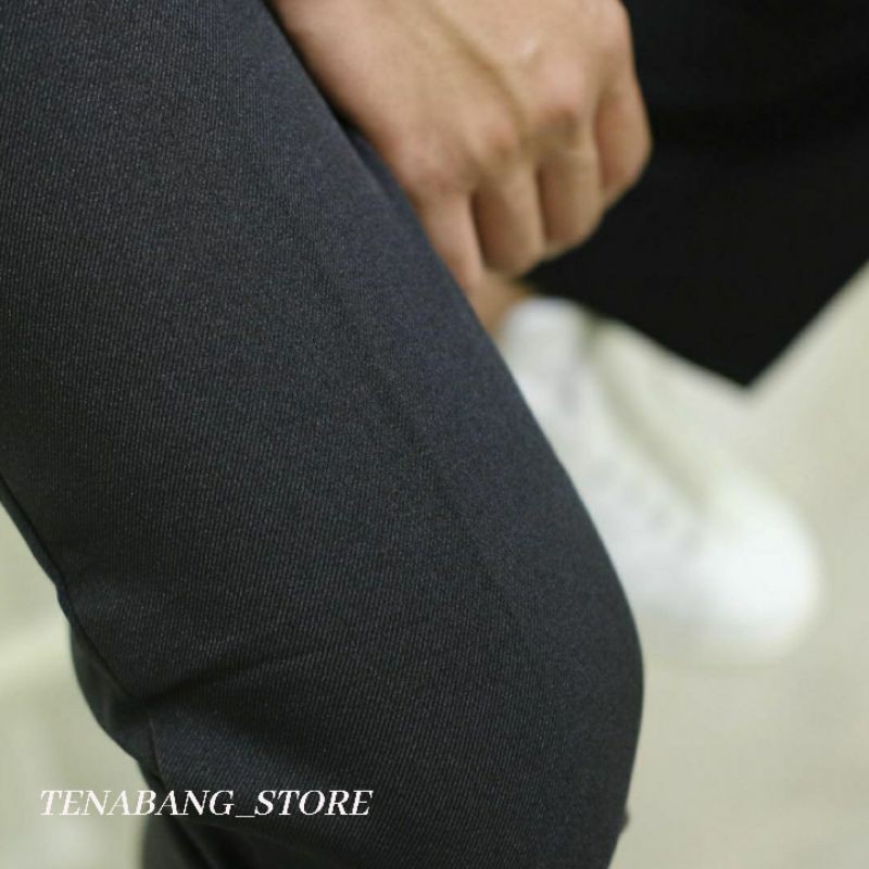 CELANA KANTOR FORMAL PRIA SLIMFIT BAHAN DASAR KAIN