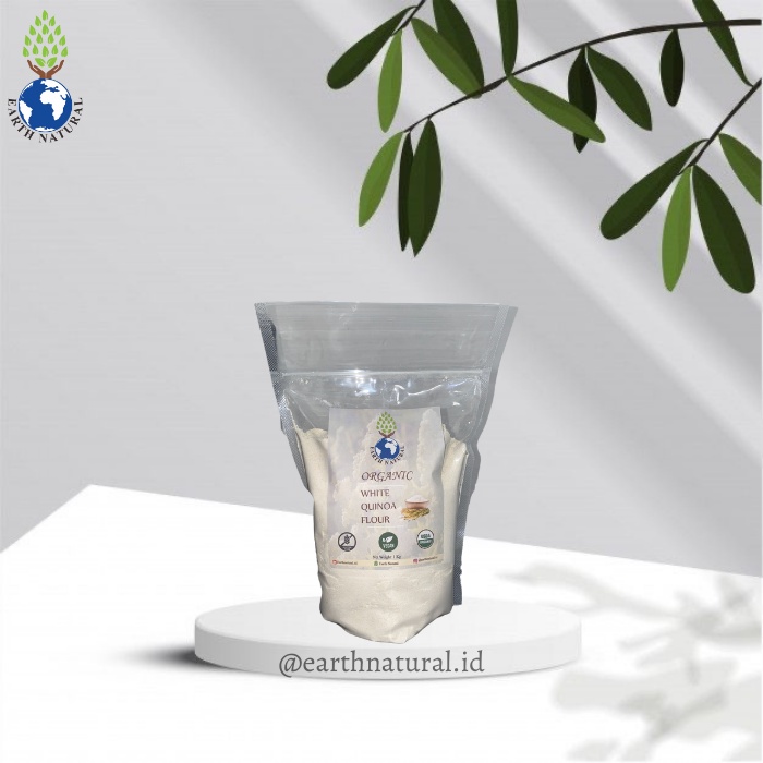 

Earth Natural Organic White Quinoa Flour / Tepung Quinoa Organik