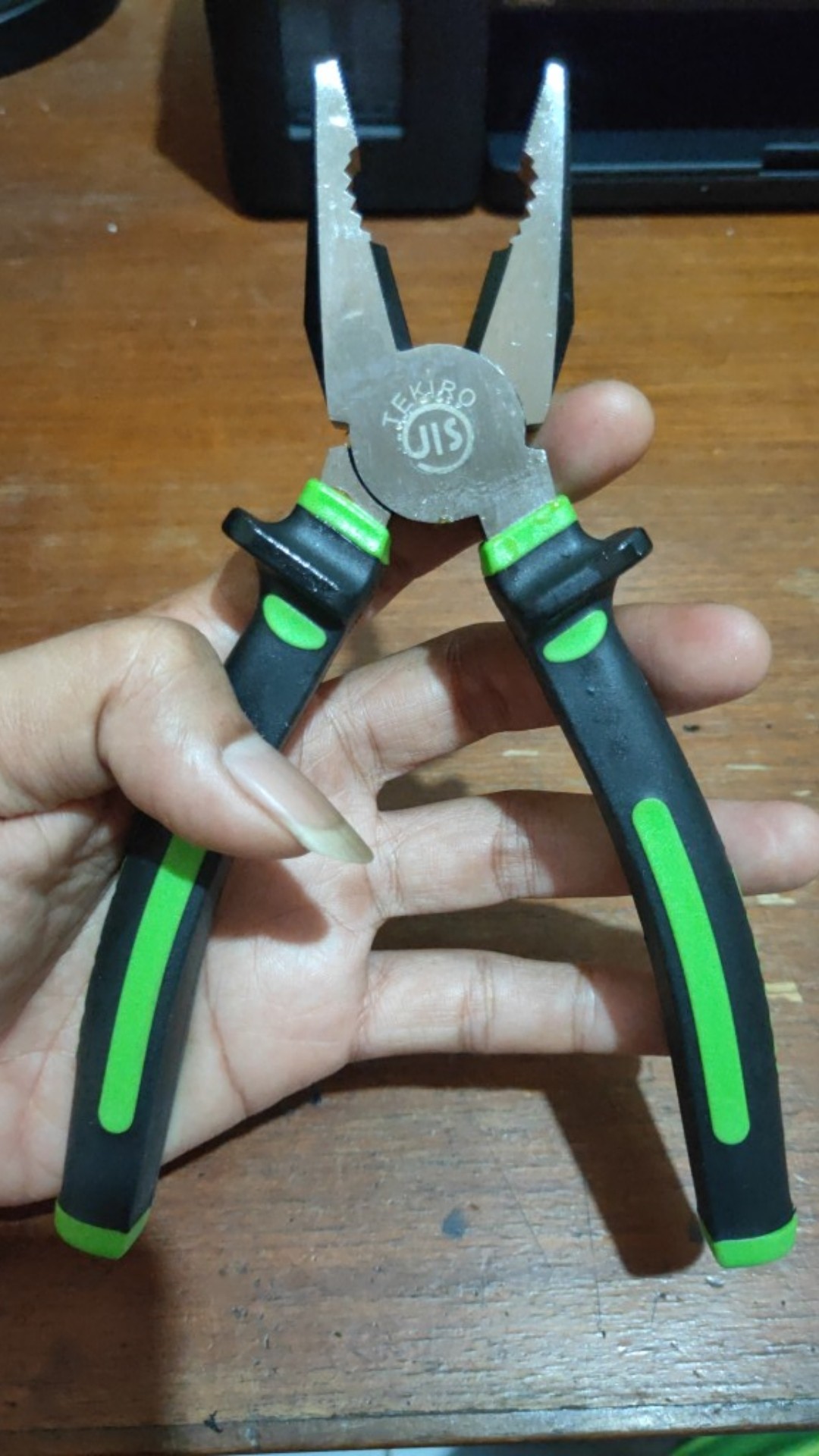 Tang Kombinasi 8 Inch Tekiro - Black Series