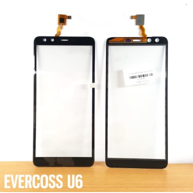 Penjualan Terbanyak TOUCHSCREEN TC TS LAYAR SENTUH KACA DEPAN EVERCOSS U6 00