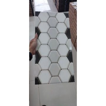 KERAMIK DINDING 25X50 OCTAGON GREY / UNO/ KW1 / GLOSSY