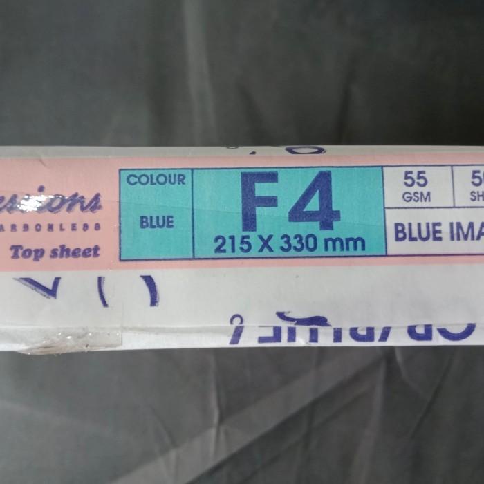 

Kertas Ncr Carbonless Top Warna Impression F4 Folio