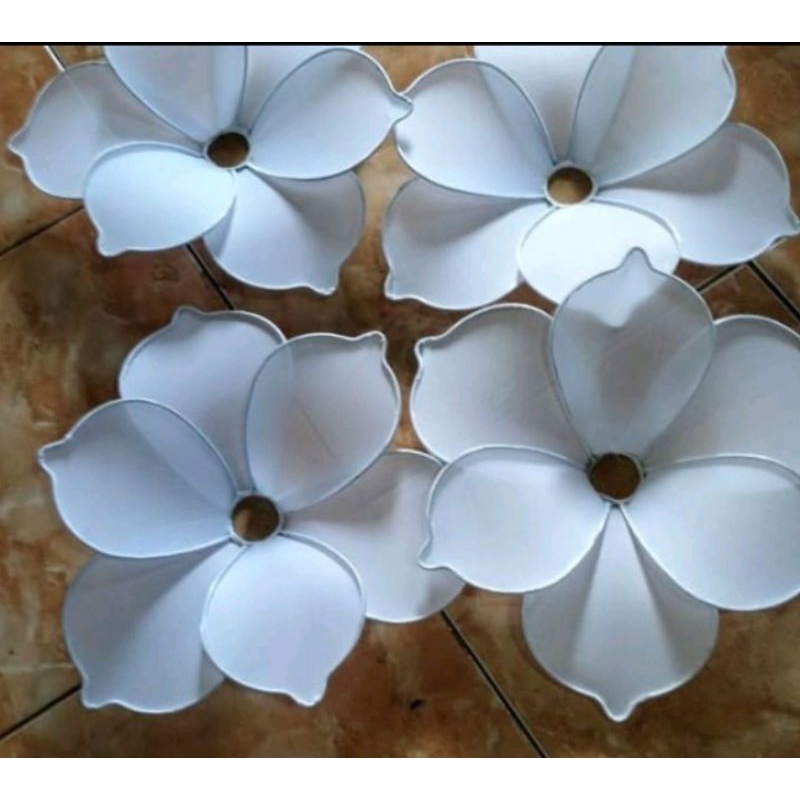 kap lampu gantung/jalan/standing dekorasi kekinian kamboja (TERMURAH) .