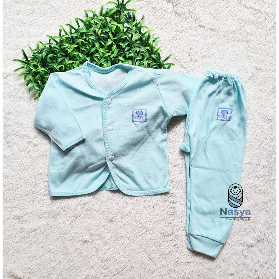 [R-046] setelan baju bayi lengan panjang New Born (merk i-ol)