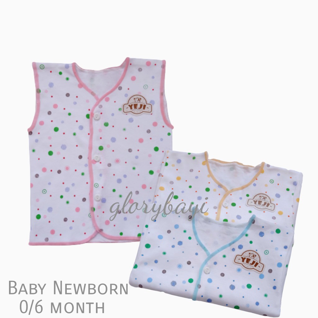 Pakaian Bayi | Baju Bayi Motif Polkadot 3 PCS