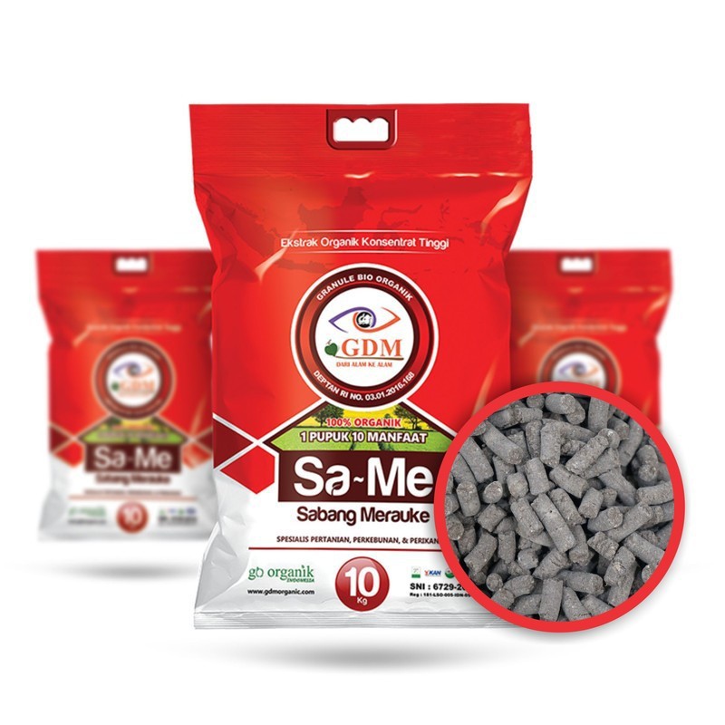 PUPUK GRANULE SAME GDM 1 KG BIO ORGANIC REPACKING