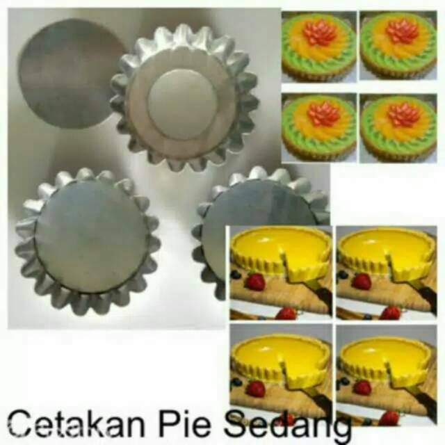 LOYANG BONGKAR PASANG PIE MINI UKURAN 10, 12 , 14 ,16 CM ...