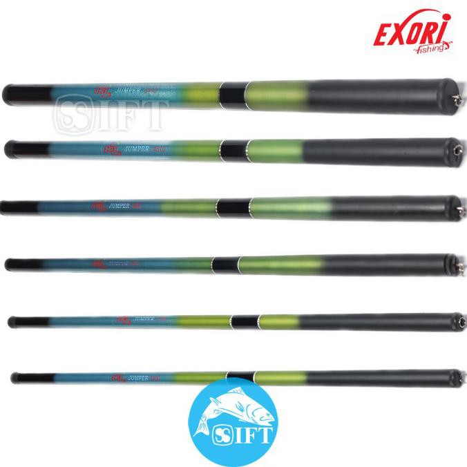 Joran Exori Jumper 180 ~ 630 Cm Tegek Pole Telescopic Antena Iftstore - 300 Cm
