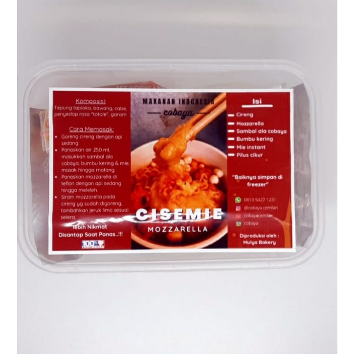 

CISEMIE (xtra mozzarella)
