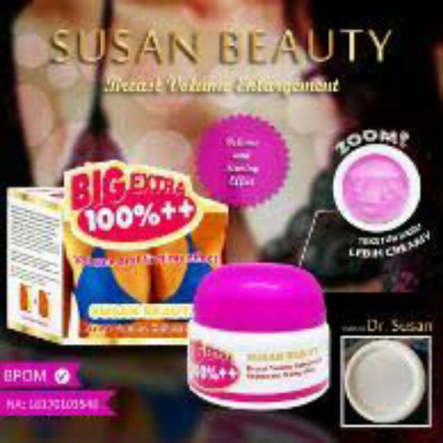 DR SUSAN BEAUTY BPOM ORIGINAL - CREAM DR SUSAN PEMBESAR DAN PENGENCANG PAYUDARA AMAN DAN TERBUKTI