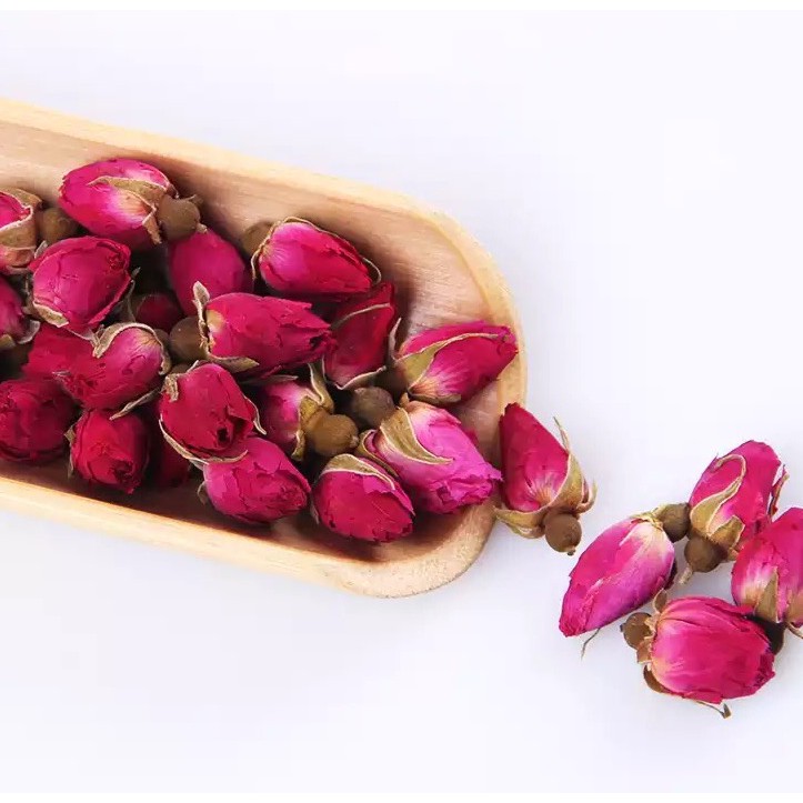 

1kg - Dried Pink Rose Flower Tea - Pink Rose Buds - TFG tea