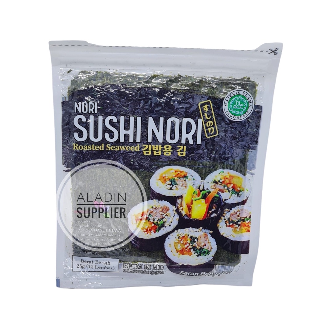 

Sushi Nori Halal isi 10 Lembar