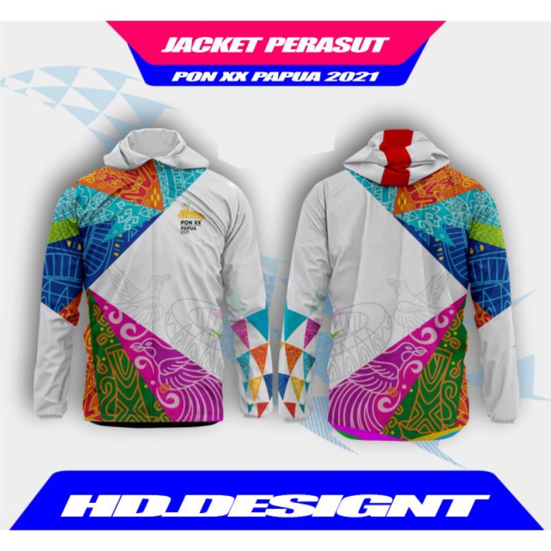 JAKET PON XX PAPUA 2021 || JAKET PARASUT