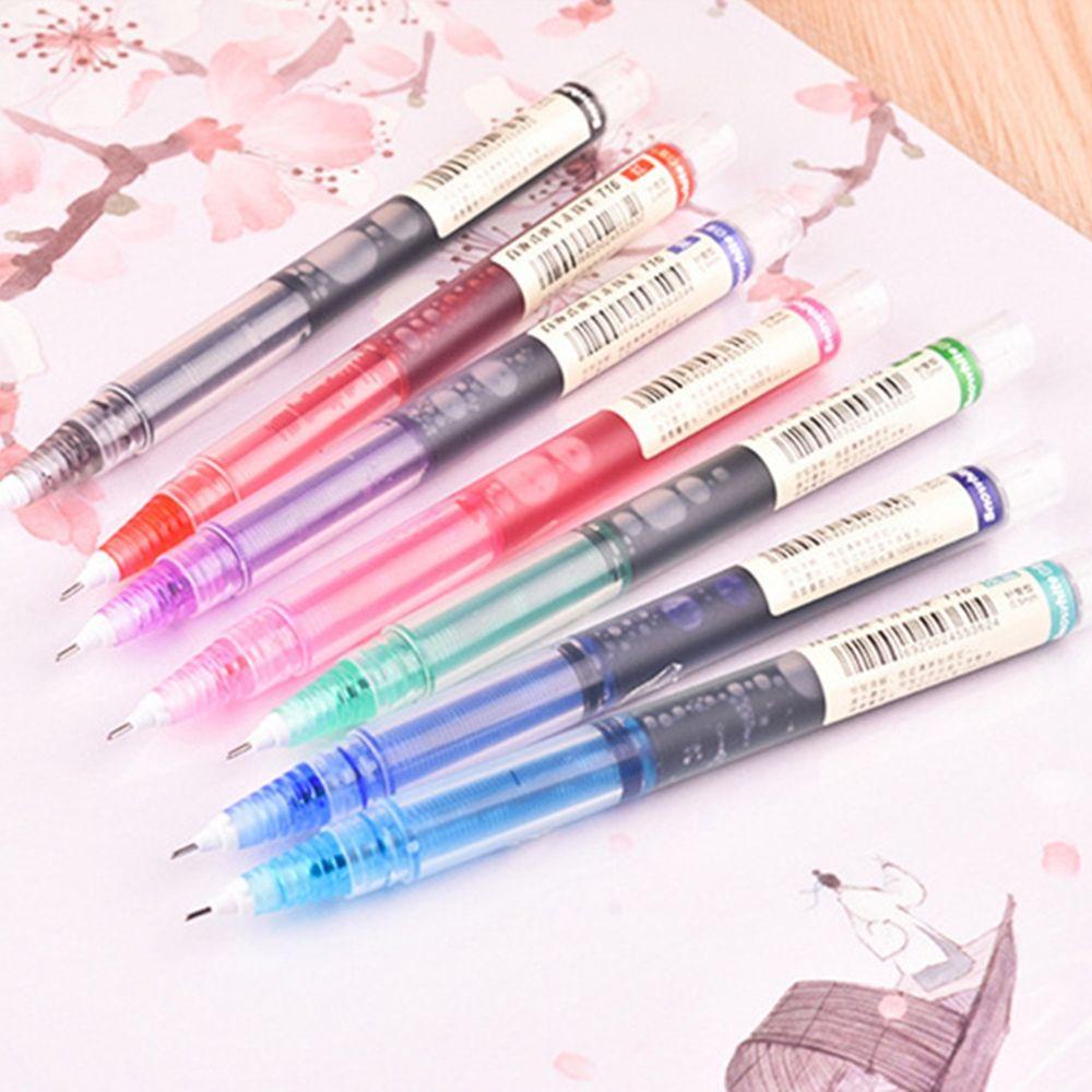 Pulpen Ballpoint Nanas Plastik Portable Lucu Anak Sekolah