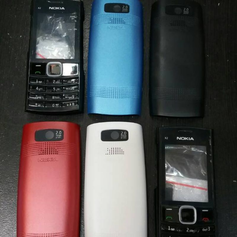 CASING KESING NOKIA X2-02 X2 02 X202 RM694 RM-694 CASE DEPAN BELAKANG KEYPAD