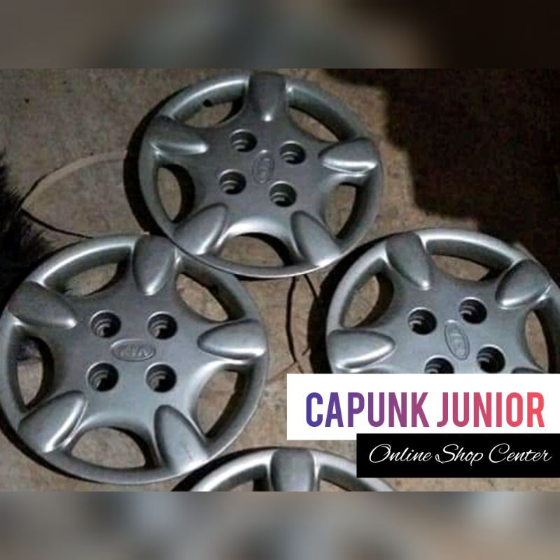 Wildop / Wheel Cover / Tutup Velg Ring 14 R14 KIA PCD114 COD NEW