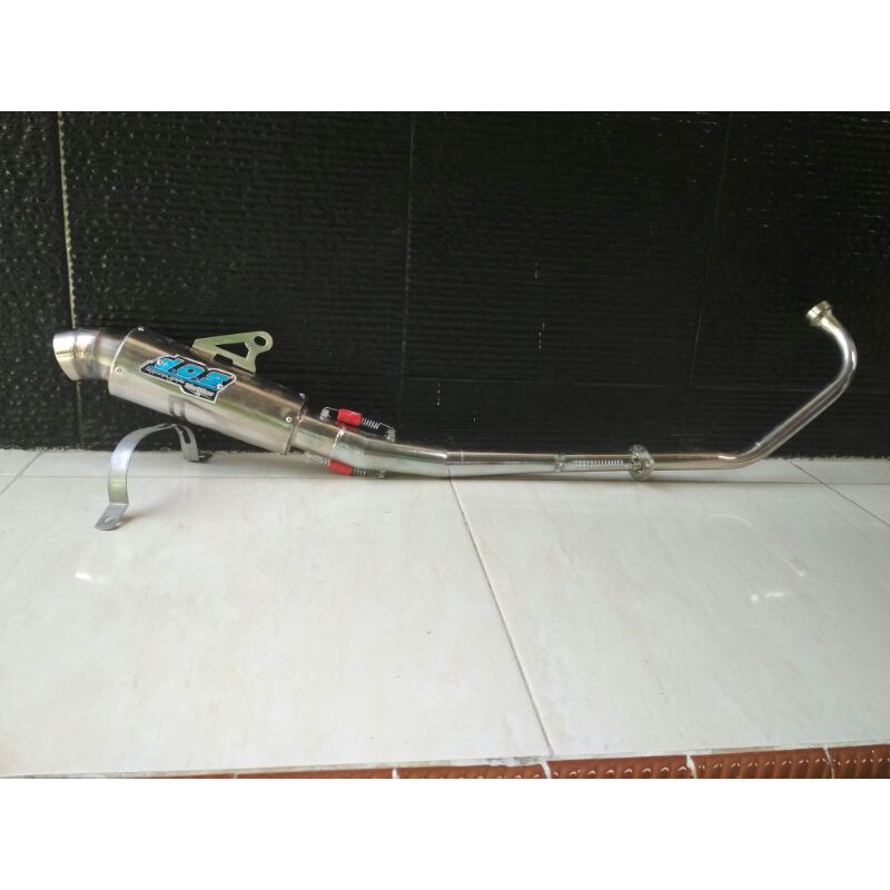 Knalpot racing  DOS mufler Jupiter mx 135 old Jupiter MX 135 new 135 Jupiter MX king 150