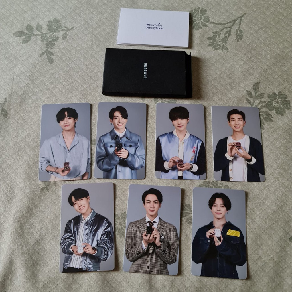 [READY] BTS PC PHOTOCARD LAMARAN SAMSUNG GALAXY BUDS LIVE