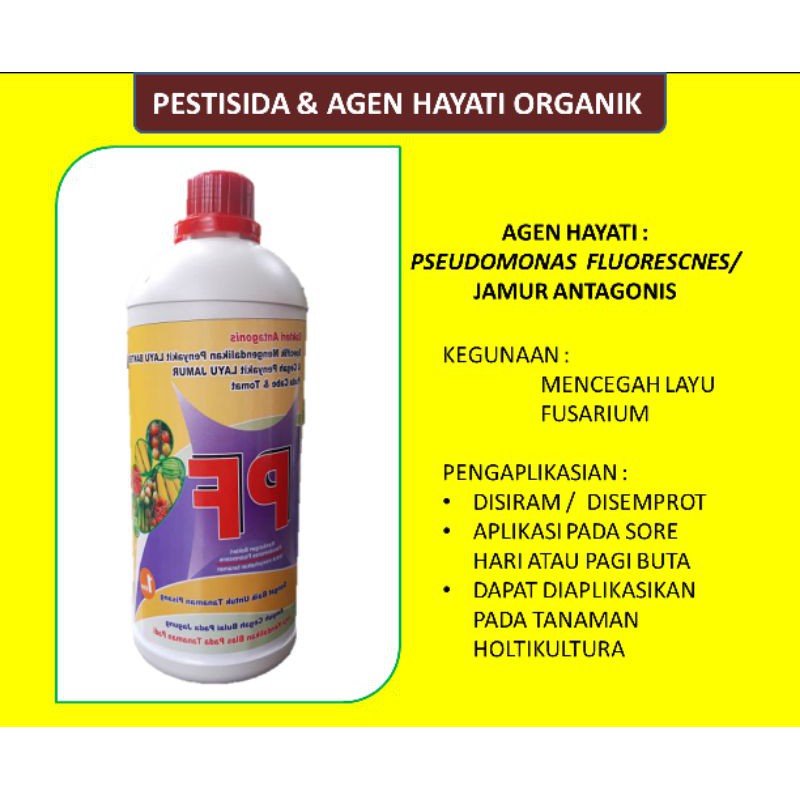 Pseudomonas Fluorescnes Pesnab Herbisida organik Herbisida