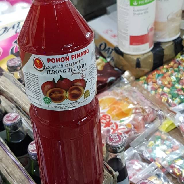 

Sirup Pohon Pinang Terong Belanda 1 ltr khas Medan